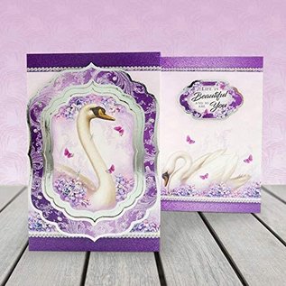 Hunkydory Luxus Sets & Sandy Designs Set artigianale per 2 carte nobili "Wishes on Wings" di Hunkydory