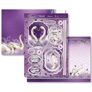 Hunkydory Luxus Sets & Sandy Designs Ensemble artisanal pour 2 cartes nobles "Wishes on Wings" de Hunkydory