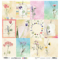 Studio Light Scrapbooking ark, 30,5 x 30,5 cm, botaniske blomster