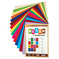 Karten und Scrapbooking Papier, Papier blöcke Juego de cartulina, 250 g / m2, A4, 30 hojas. en varios colores, 15 x 2