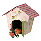 Art stencil, bird house, for handicrafts with paper, foam rubber, felt,