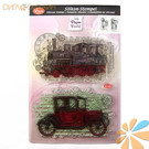 VIVA DEKOR (MY PAPERWORLD) Motiv-Stempel Set, Oldtimer, A5 Format