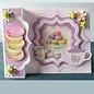 Marianne Design A4 picture sheet, Tea for two