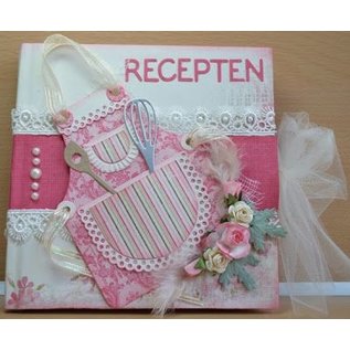 Marianne Design Skære- og prægeskabeloner SET, Craftables, forklæde, 9 x 11 cm