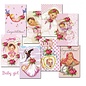 decorer Papierset, mini, 7 x 10,8 cm, met keuze uit baby jongen en meisje