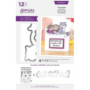 Gemini NEW! Motif stamp + punching template SET! Various sets to choose from!