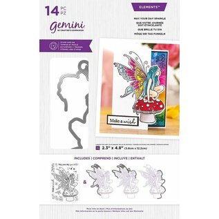 Gemini NEW! Motif stamp + punching template SET! Various sets to choose from!