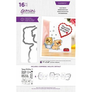 Gemini NOUVEAU! Tampon à motif + gabarit de poinçonnage SET! Différents ensembles au choix!