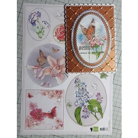 Marianne Design Picture sheets, A4, whispering, for design on cards, albums, collages, scrapbooking and much more