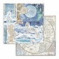 Designer pad, Stamperia Antarctic, 30,5 x 30,5 cm