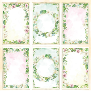 Set di carta, scrapbooking e set di carte, 30,5 x 30,5 cm, 12 fogli, 190 g/mq, 1x elementi da ritagliare!