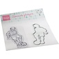 Marianne Design Transparent stamp, soccer player, for stamping and punching