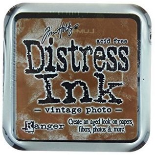 Distress Ink, Vintage Photo, Ranger, stempelkussen, 8 x 8 cm,