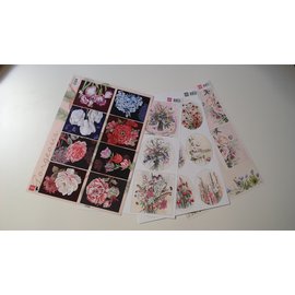 Marianne Design Set with 4 picture sheets, A4 format