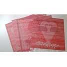 Designer Papier Scrapbooking: 30,5 x 30,5 cm Papier Carta di design, set di 5 fogli, 30,5 x 30,5 cm, 140 gsm