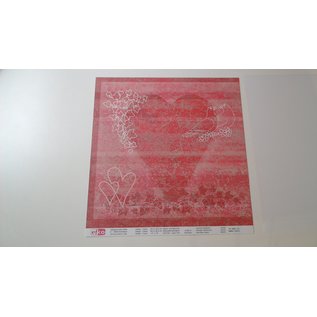 Designer Papier Scrapbooking: 30,5 x 30,5 cm Papier Carta di design, set di 5 fogli, 30,5 x 30,5 cm, 140 gsm