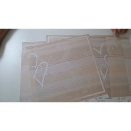 Designer Papier Scrapbooking: 30,5 x 30,5 cm Papier Designer paper, set of 5 sheets, 30.5 x 30.5 cm, 140 gsm