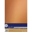 AURELIE Cardstock, Mettalic, nostalgic gold,  10 Blatt, einseitig  250 gr./m²