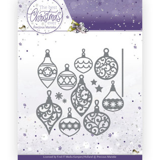 Plantillas de corte, amy design, navidad, 8 bolas navideñas