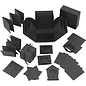 BASTELSETS / CRAFT KITS Geschenkbox mit 35 Teile , Explosion Box Format: 7x7x7,5+12x12x12 cm