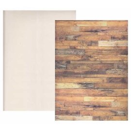 1 scatola di cartone legno, 250 gsm, dimensioni: 24 x 34 cm