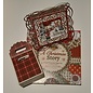 Karten und Scrapbooking Papier, Papier blöcke Papirdesignpude, jul, 15,2x15,2cm, 200 g / m2, 64 ark!