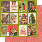 Christmas Greetings, Designer Block, Authentique