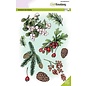 Craftemotions Stempelmotive, Transparent, Format A5, 9 Motive, Weihnachten,