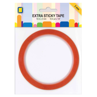 Spellbinders und Rayher Extra sticky tape 10 meters x 3 mm, double-sided, transparent!