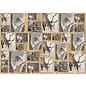 VIVA DEKOR (MY PAPERWORLD) Set de papier de découpage, 10 feuilles, 25 x 35 cm, 17g
