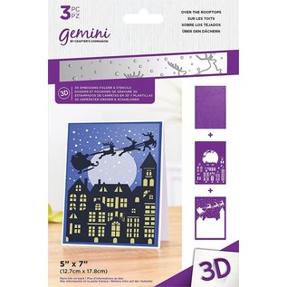 Gemini Punching stencils SET, create 3D map,