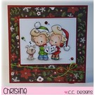 C.C.Designs Rubber stamp: Rascals Roberto