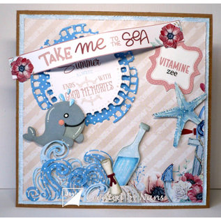 Joy!Crafts / Jeanine´s Art, Hobby Solutions Dies /  fustelle, messaggio in bottiglia, 60021529, misura ca. 8,5x39mm,