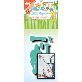 Joy!Crafts / Jeanine´s Art, Hobby Solutions Dies /  troqueles de corte, mensaje en una botella, 60021529, tamaño aprox. 8,5 x 39 mm,