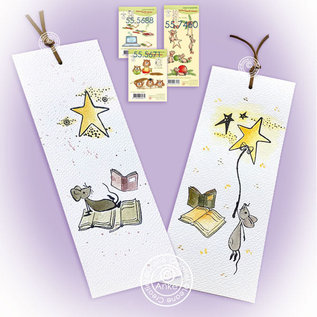 Leane Creatief - Lea'bilities und By Lene Motif stamp, transparent, "World of mice"