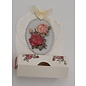 REDDY Foglio A4 rose con cornice decorativa, fustellate