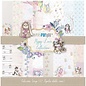 Stamperia, Papers for you  und Florella Papier design, collection 12 papiers brouillons, 30,5 x 30,5 cm, 180gr, PUPPY LOVE