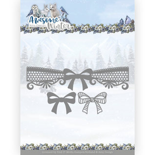 AMY DESIGN Punching and embossing templates, lace bow