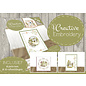 Precious Marieke A4 Bastelbuch, mit 8 Motive und 8 Stickvorlage