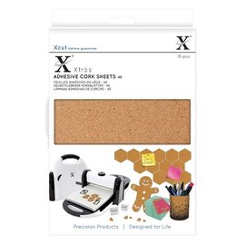 Docrafts / X-Cut A5 self-adhesive cork, 15 sheets!