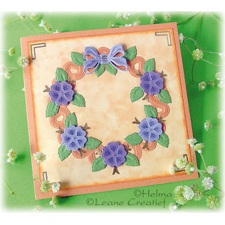 Leane Creatief - Lea'bilities und By Lene Punching and embossing template, leabilities, wreath