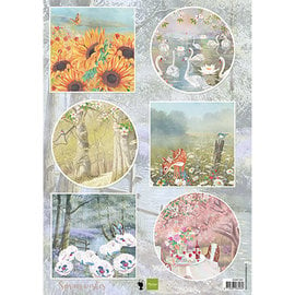 Marianne Design Decoupage, picture sheet, A4