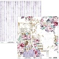 Designer Papier Scrapbooking: 30,5 x 30,5 cm Papier Carta della serie Designer, 12 "x 12", Graceful
