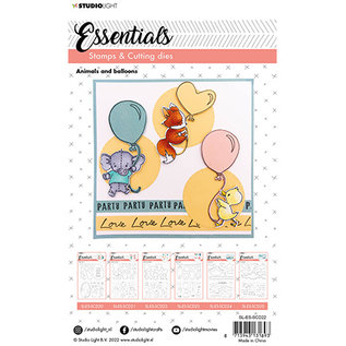 Gemini Stanzschablonen Set + Stempel Set, 22 Teile, Set Format: 148x210x3mm