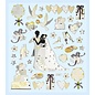 Embellishments / Verzierungen Design klistremerker bryllup, til å designe på kort, scrapbooking, collage og album. 30 motiver,