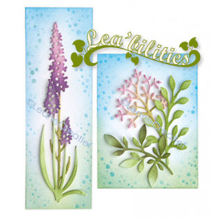 Leane Creatief - Lea'bilities und By Lene Kutte matriser, blader og blomster