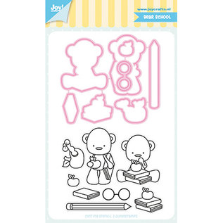 Joy!Crafts / Jeanine´s Art, Hobby Solutions Dies /  Cutting dies + motif stamp set approx. 76 x 84 and 76 x 89 cm