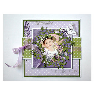 Joy!Crafts / Jeanine´s Art, Hobby Solutions Dies /  Skærematrice, krans af blomster