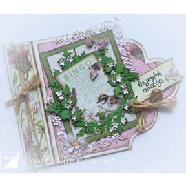 Joy!Crafts / Jeanine´s Art, Hobby Solutions Dies /  Stanzschablonen Set, Blumenkranz,