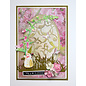 Joy!Crafts / Jeanine´s Art, Hobby Solutions Dies /  Kutteform, nisse med blomster, format 108 x 87mm